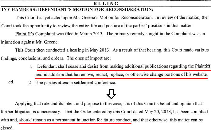 Arizona prior restraint order, First Amendment law