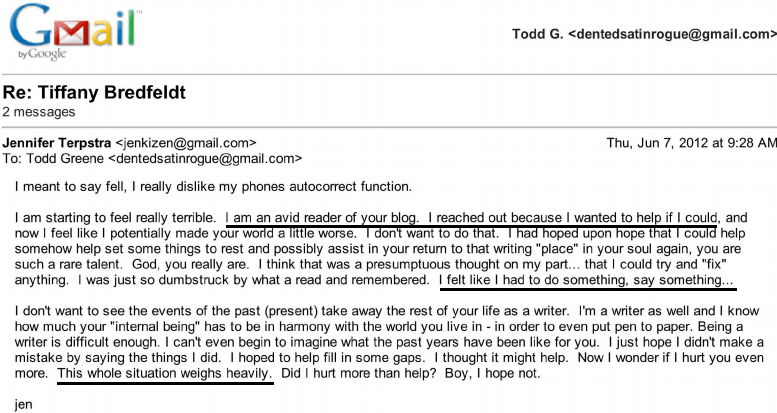 Jennifer Terpstra, Jen J. Terpstra, Terpstra JJ, Jennifer Oas-Terpstra, Jenn Oas, South Texas College, STC