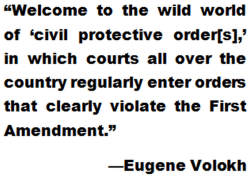 Eugene Volokh, First Amendment, freedom of speech, The Volokh Conspiracy
